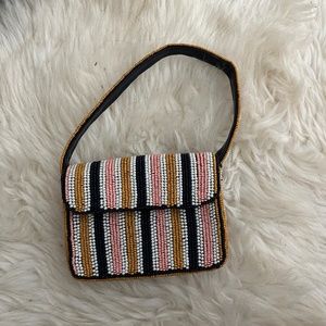 Beaded mini bag